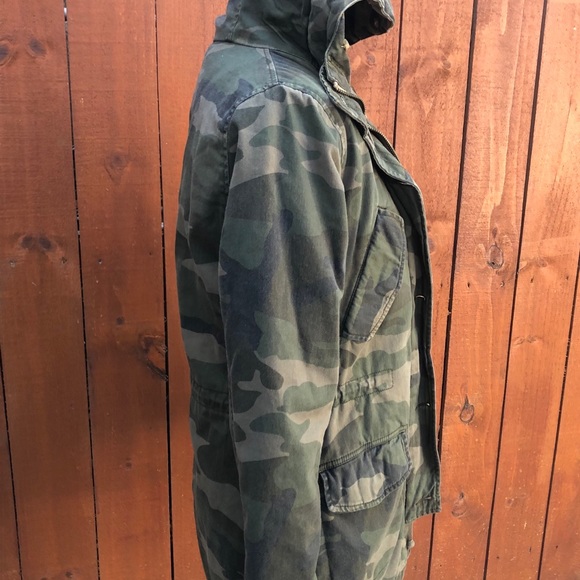 Abercrombie & Fitch women’s camo jacket Xs - Picture 6 of 11